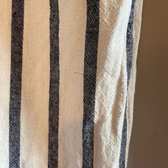 J.Crew Linen Blend Striped Drawstring Waist Wide Leg Cropped Pant | SZ S - Picture 12 of 14